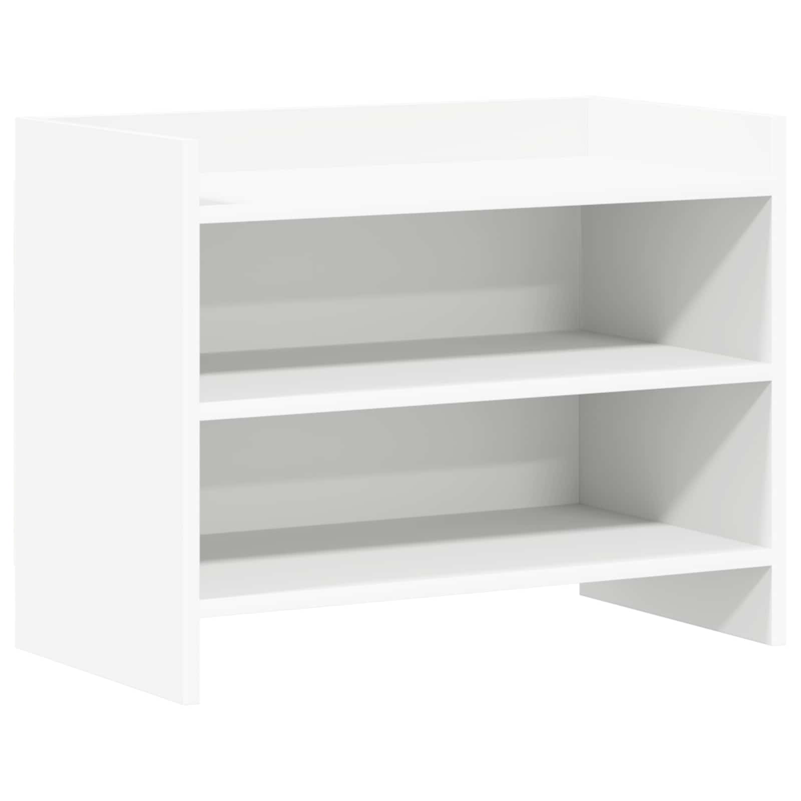 TV-kast 60 x 33 x 47 cm Wit Bewerkt hout