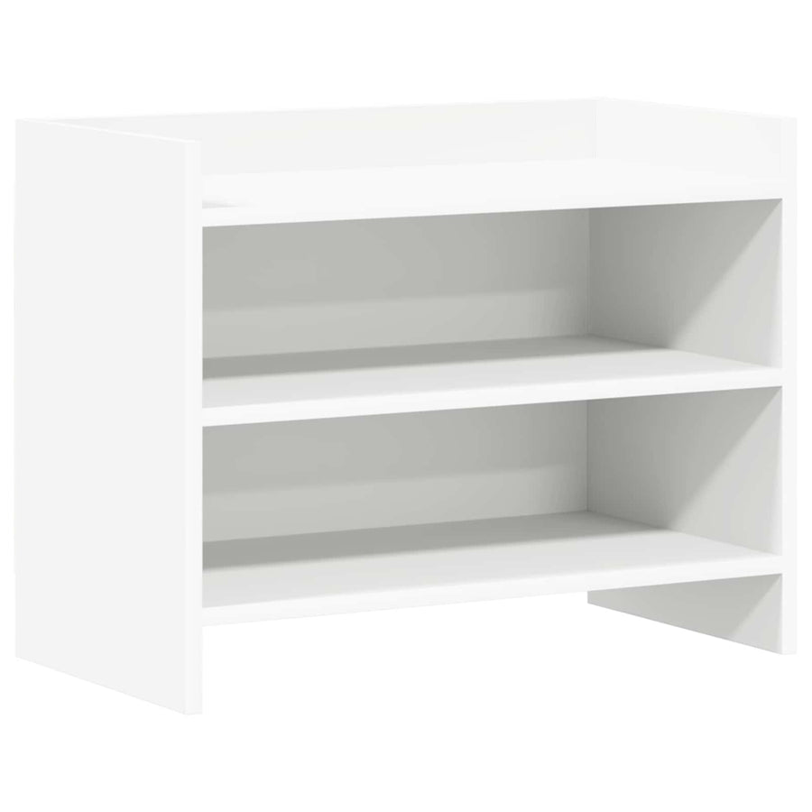 TV-kast 60 x 33 x 47 cm Wit Bewerkt hout