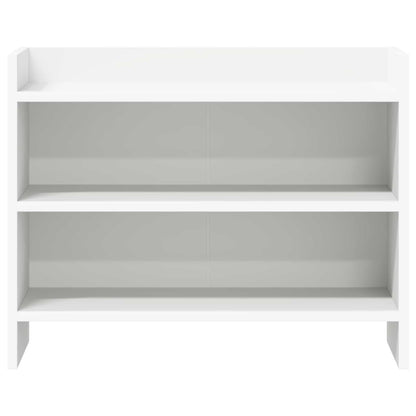 TV-kast 60 x 33 x 47 cm Wit Bewerkt hout