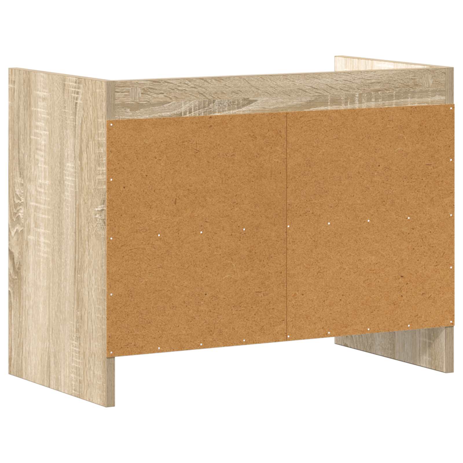 TV-kast 60 x 33 x 47 cm Sonoma Eiken Bewerkt hout