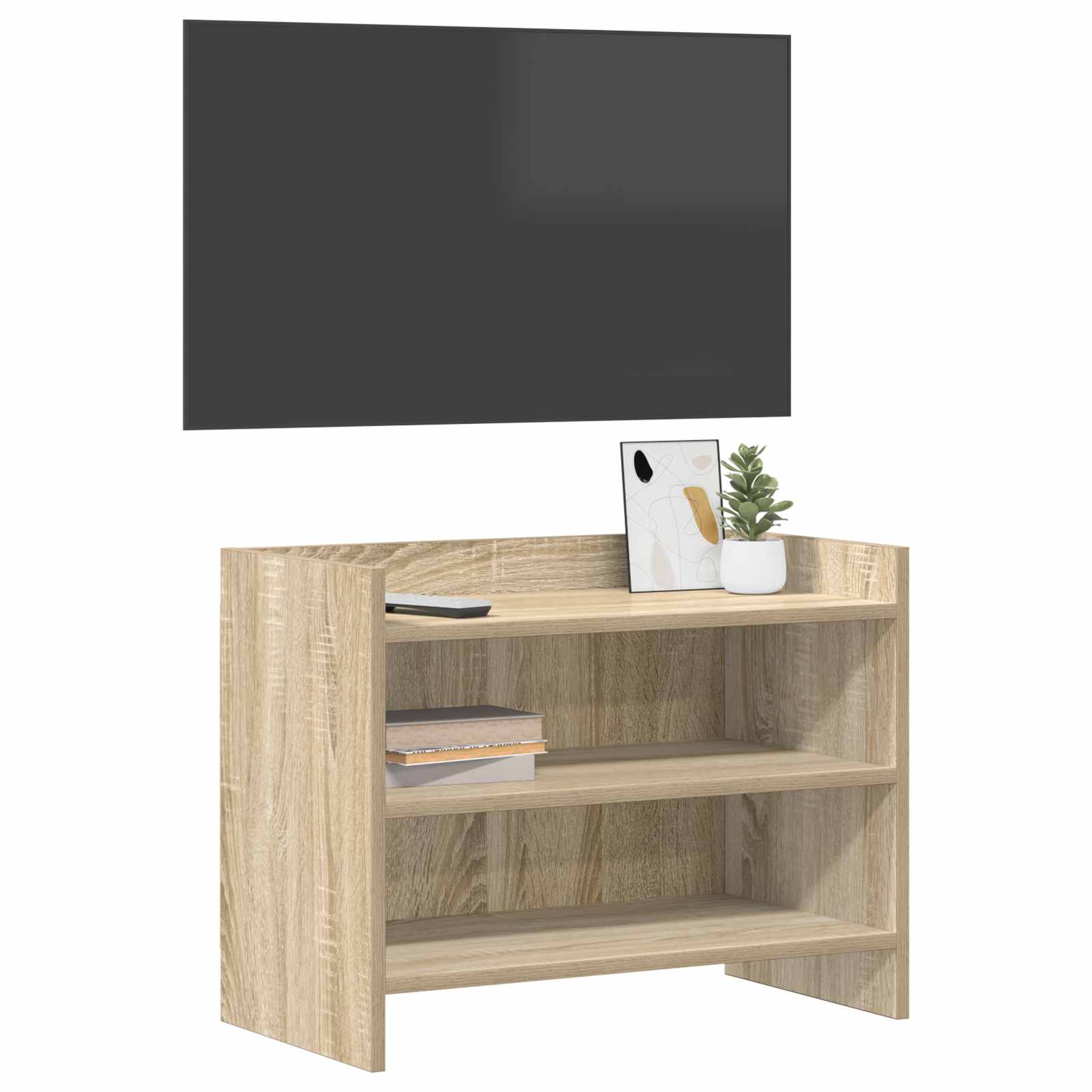TV-kast 60 x 33 x 47 cm Sonoma Eiken Bewerkt hout