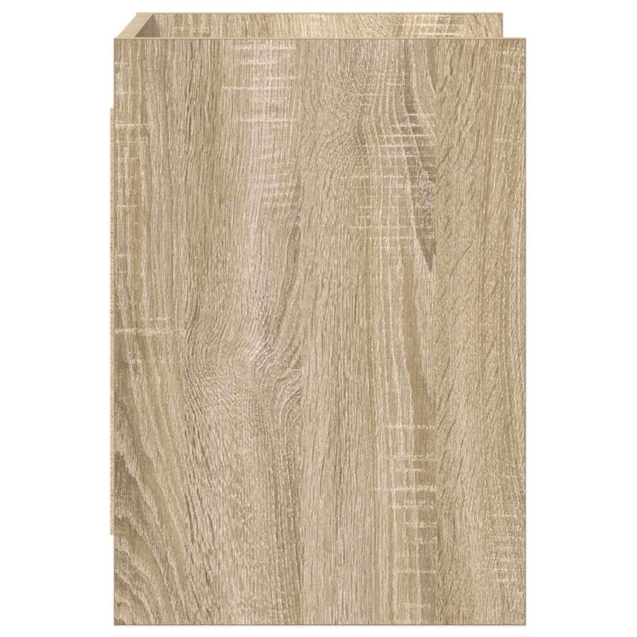 TV-kast 60 x 33 x 47 cm Sonoma Eiken Bewerkt hout
