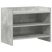 Tv-kast 60x33x47 cm betongrijs bewerkt hout