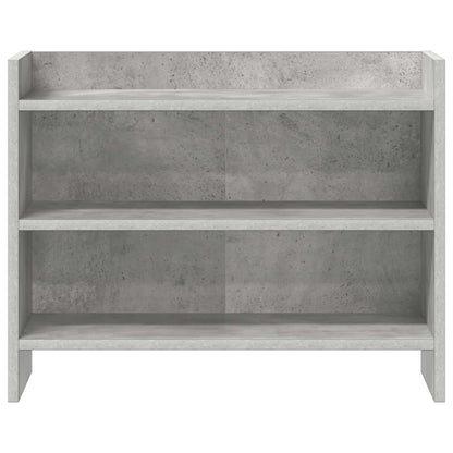 TV-kast 60 x 33 x 47 cm Betongrijs Bewerkt hout