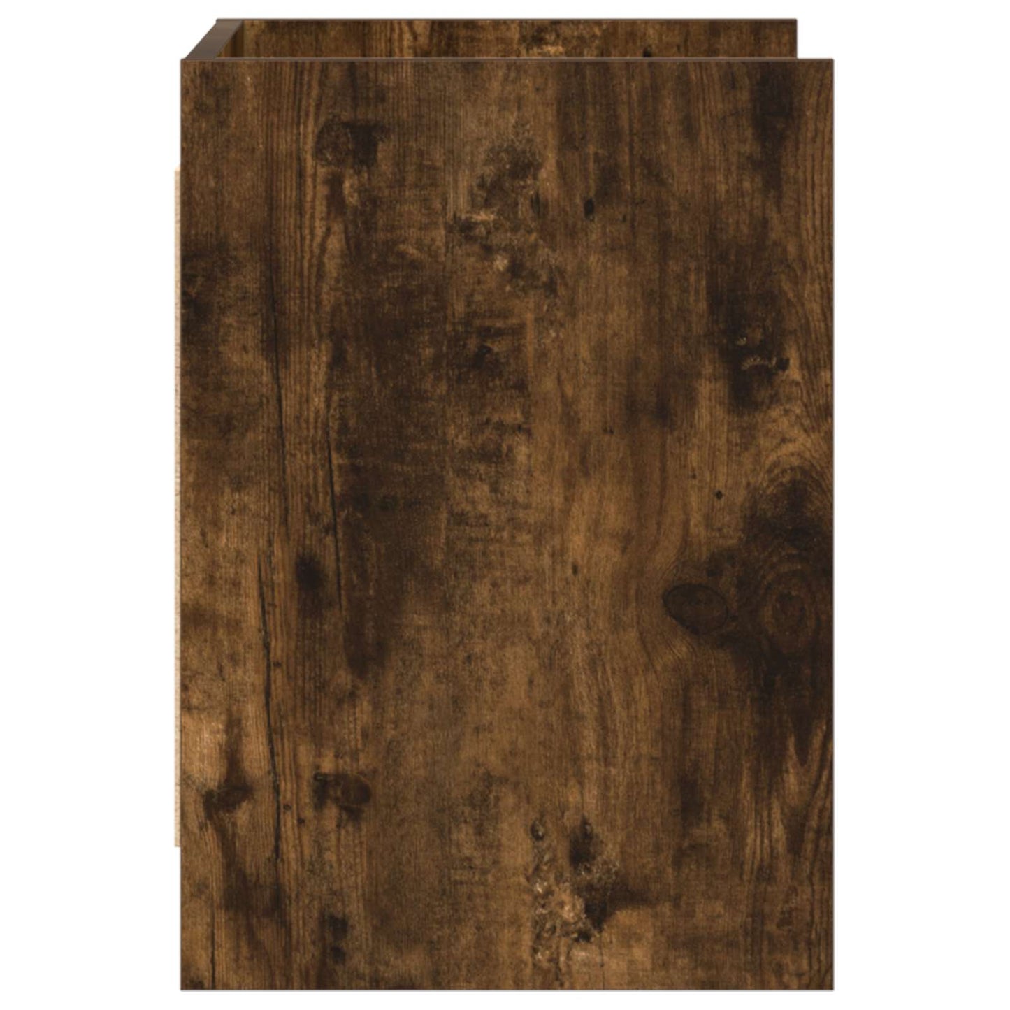 TV-kast 60 x 33 x 47 cm Gerookt eiken Bewerkt hout
