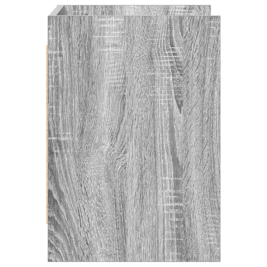 TV-kast 60 x 33 x 47 cm Grijs Sonoma Bewerkt hout