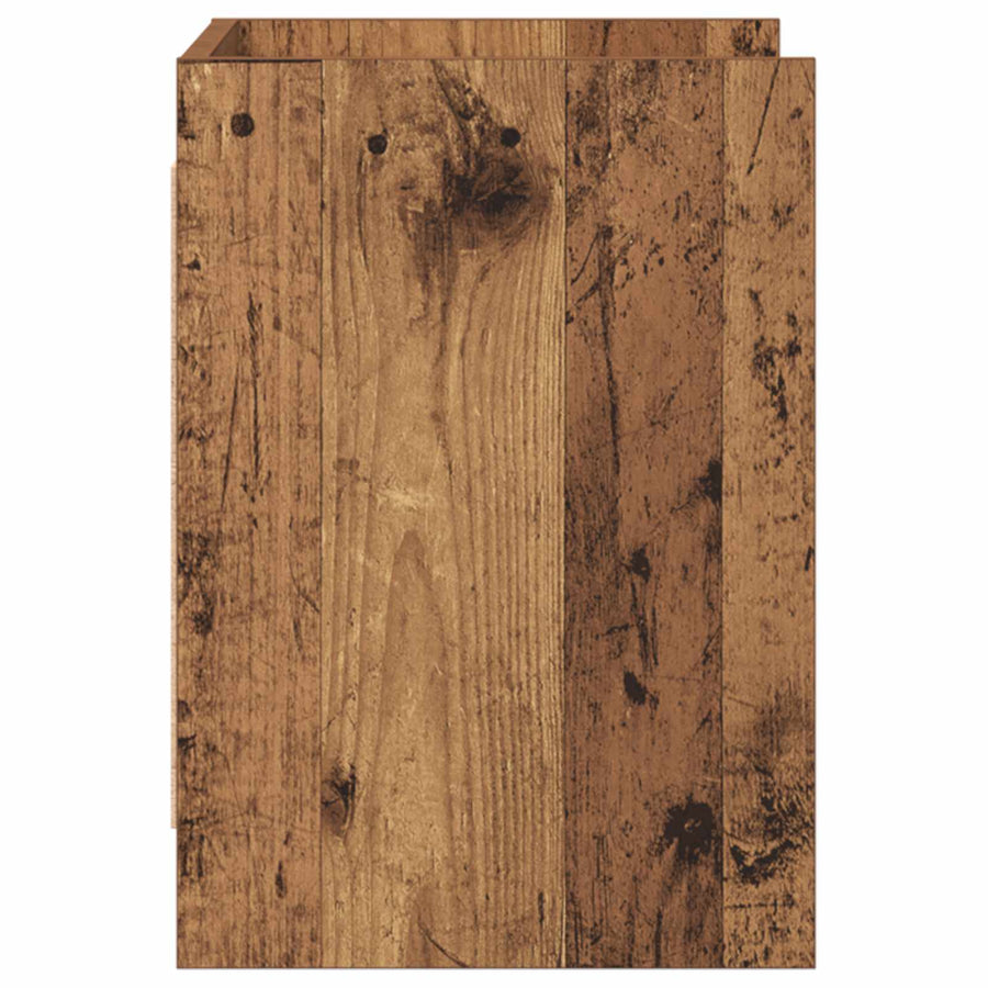 TV-kast 60 x 33 x 47 cm Oud hout Bewerkt hout