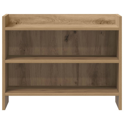 TV-kast 60 x 33 x 47 cm Artisanaal eiken Bewerkt hout