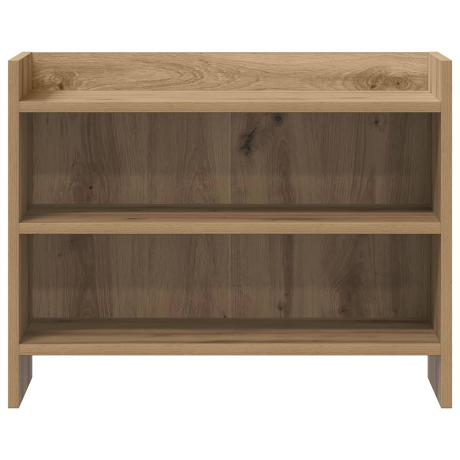 TV-kast 60 x 33 x 47 cm Artisanaal eiken Bewerkt hout
