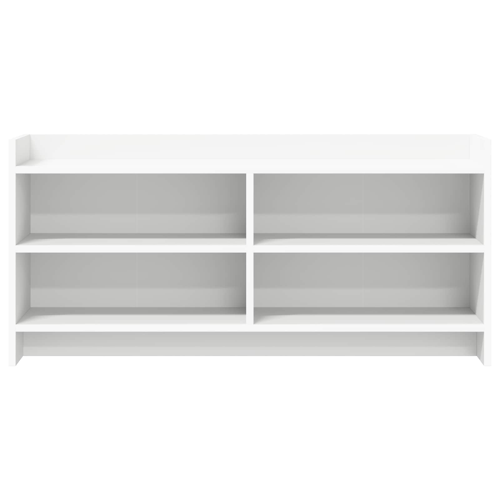 TV-kast 100 x 33 x 47 cm Wit Bewerkt hout