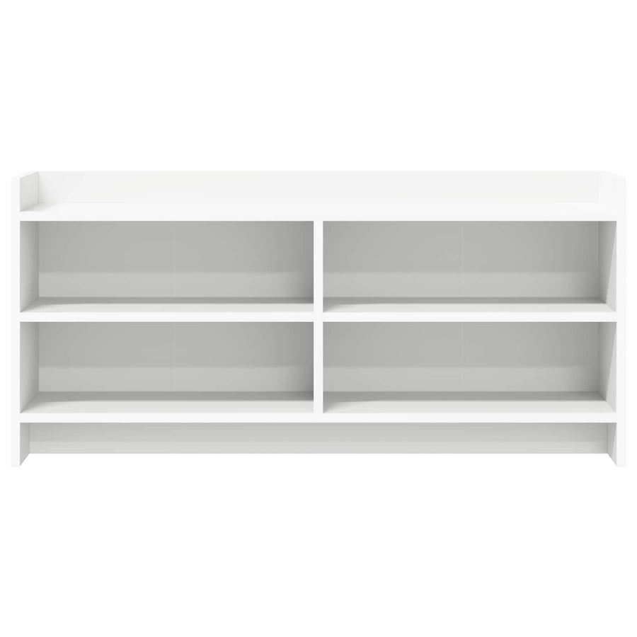 TV-kast 100 x 33 x 47 cm Wit Bewerkt hout