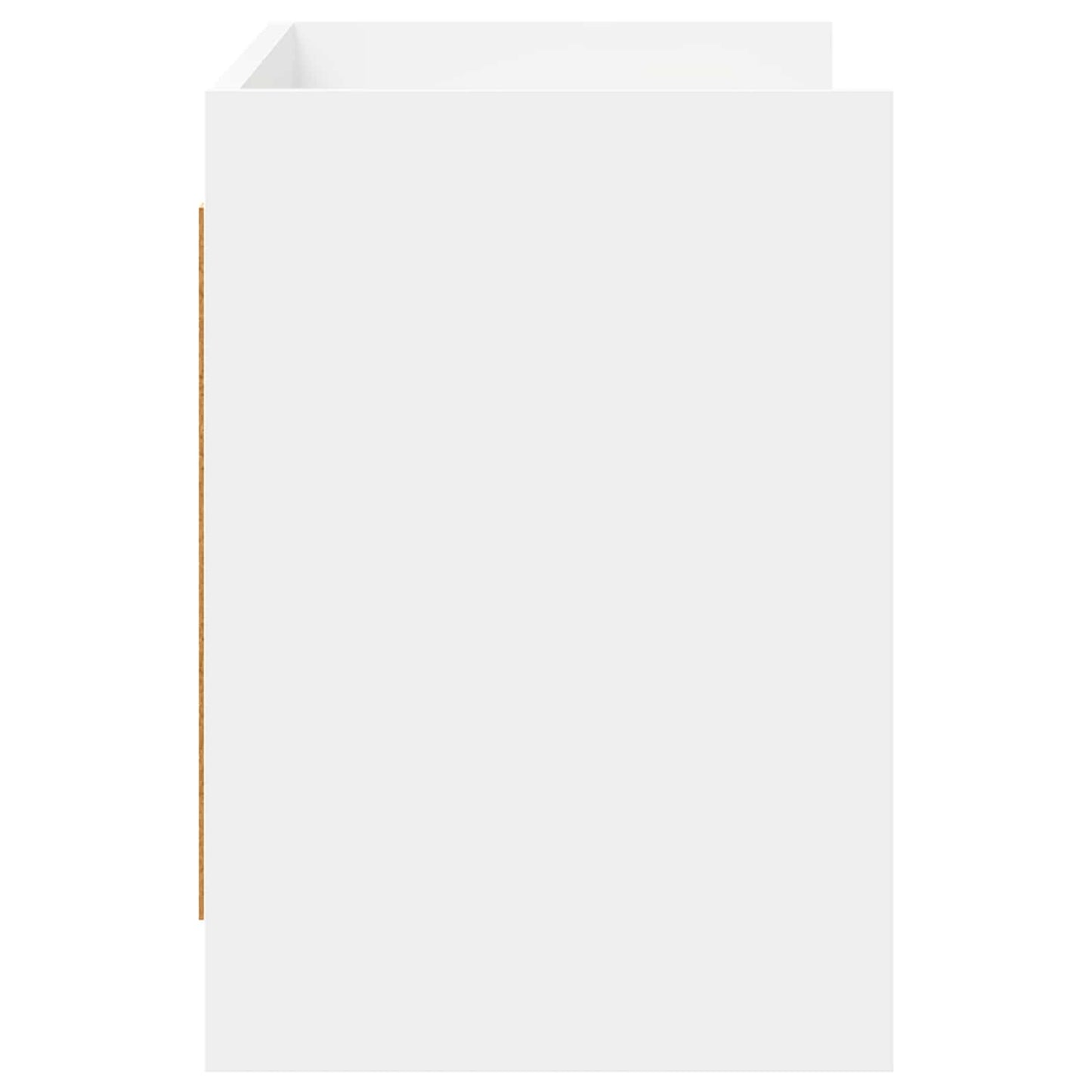 TV-kast 100 x 33 x 47 cm Wit Bewerkt hout