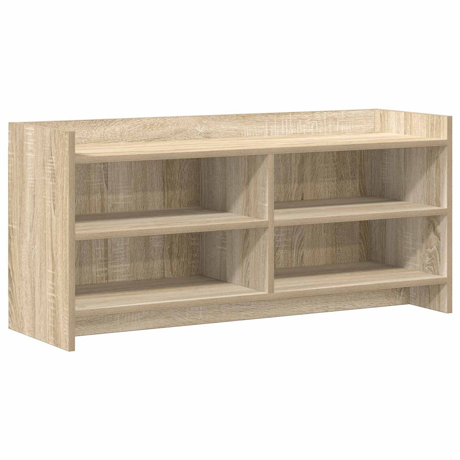 TV-kast 100 x 33 x 47 cm Sonoma Eiken Bewerkt hout