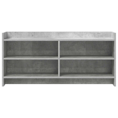TV-kast 100 x 33 x 47 cm Betongrijs Bewerkt hout