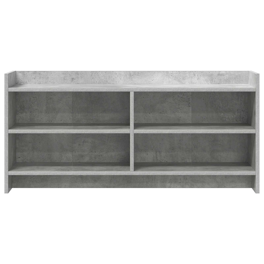 TV-kast 100 x 33 x 47 cm Betongrijs Bewerkt hout