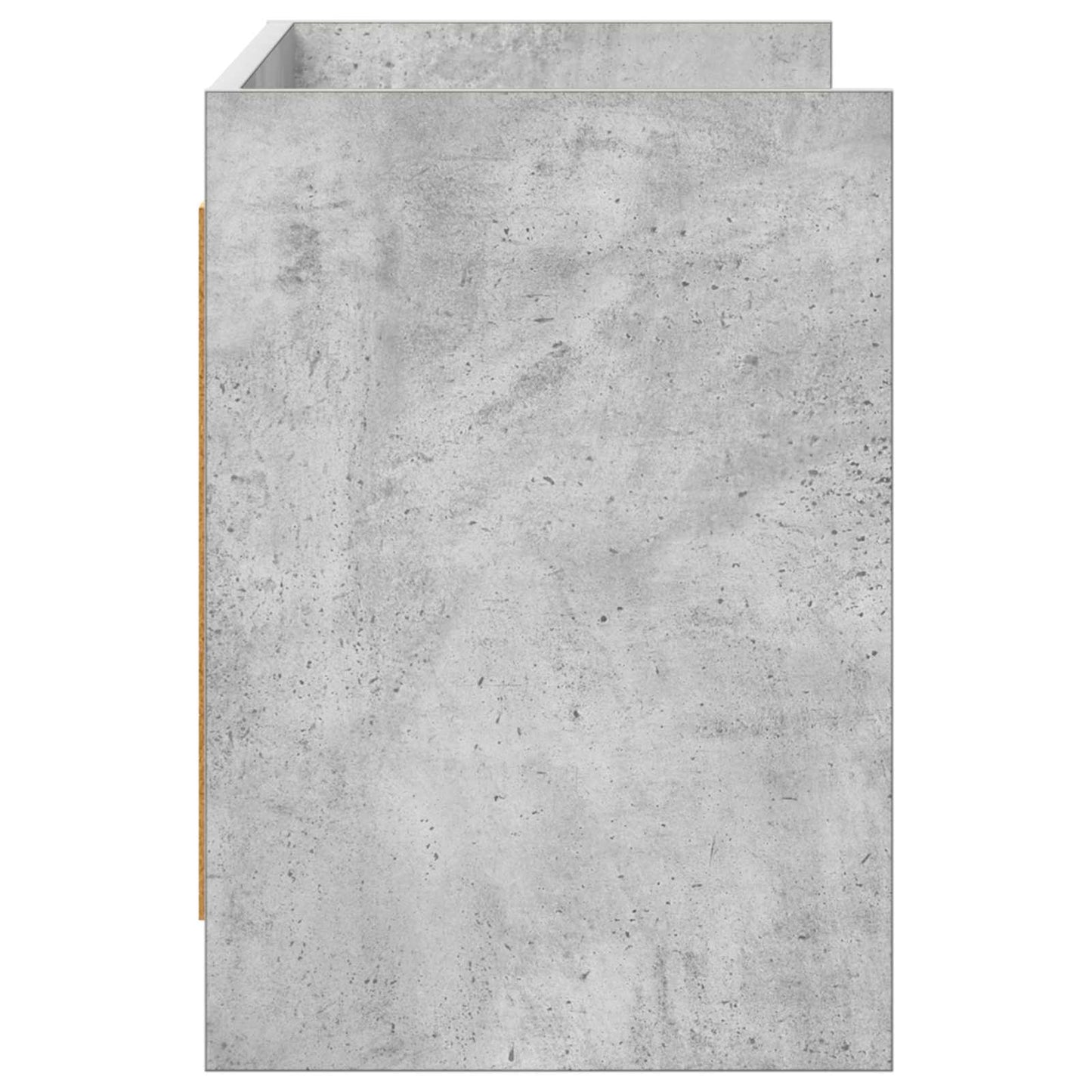 TV-kast 100 x 33 x 47 cm Betongrijs Bewerkt hout