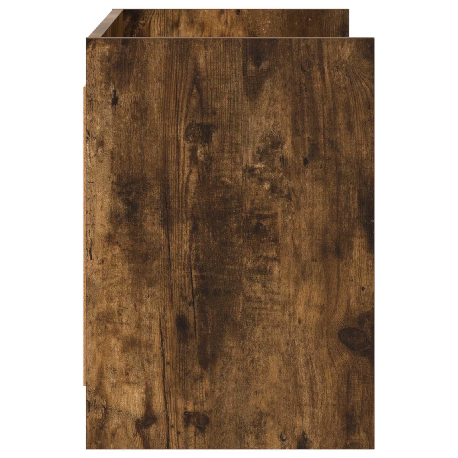 TV-kast 100 x 33 x 47 cm Gerookt eiken Bewerkt hout