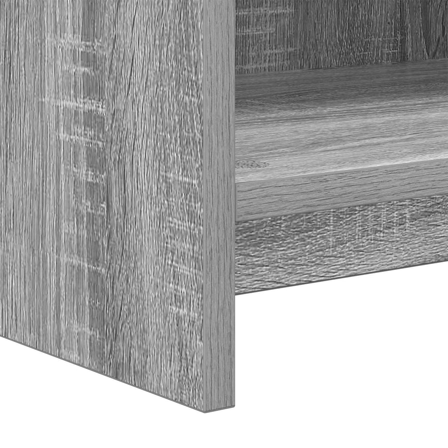 TV-kast 100 x 33 x 47 cm Grijs Sonoma Bewerkt hout