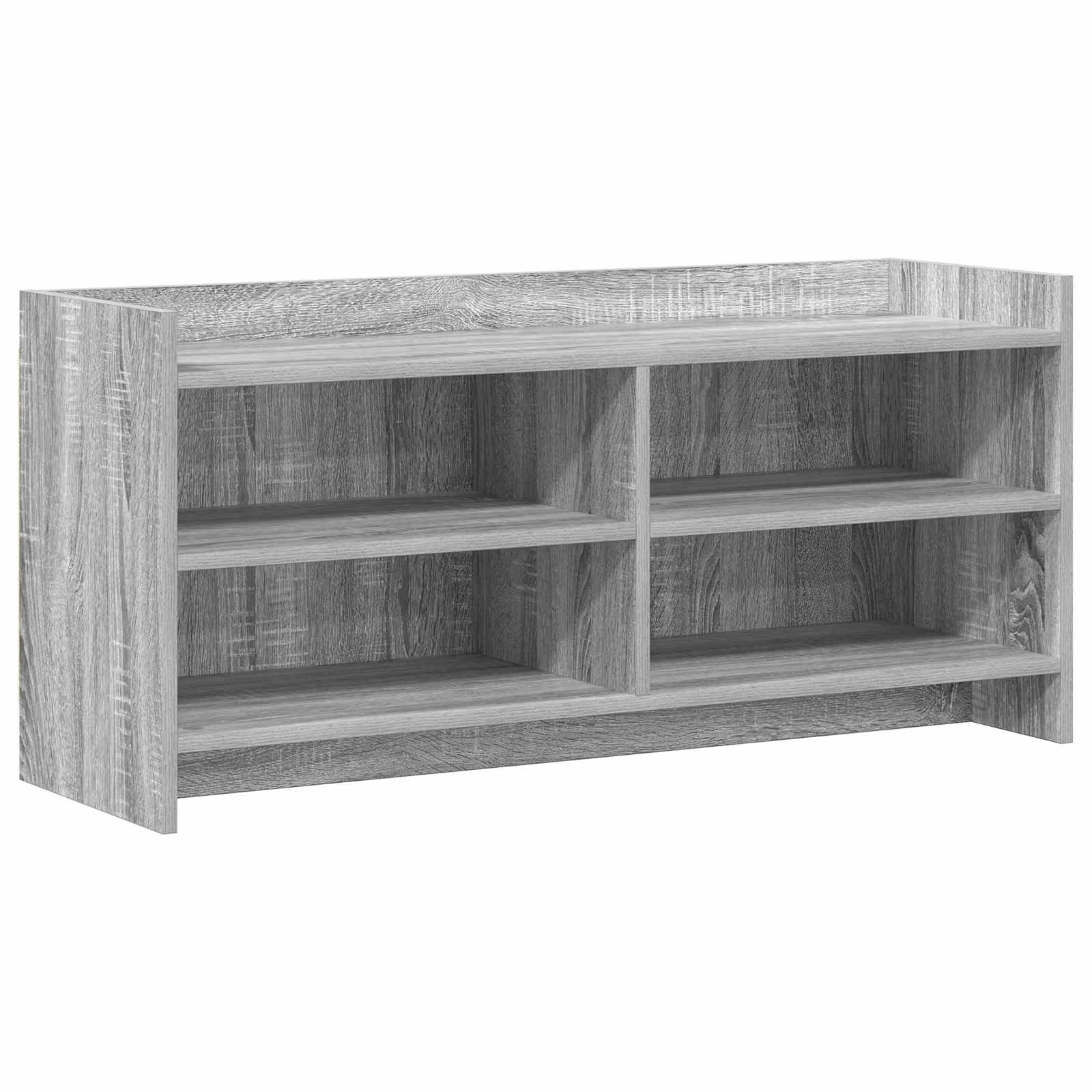 TV-kast 100 x 33 x 47 cm Grijs Sonoma Bewerkt hout