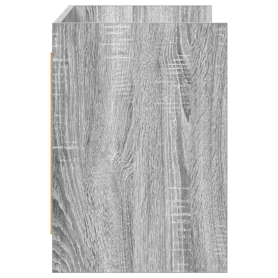 TV-kast 100 x 33 x 47 cm Grijs Sonoma Bewerkt hout