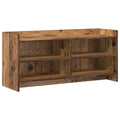 TV-kast 100 x 33 x 47 cm Oud hout Bewerkt hout