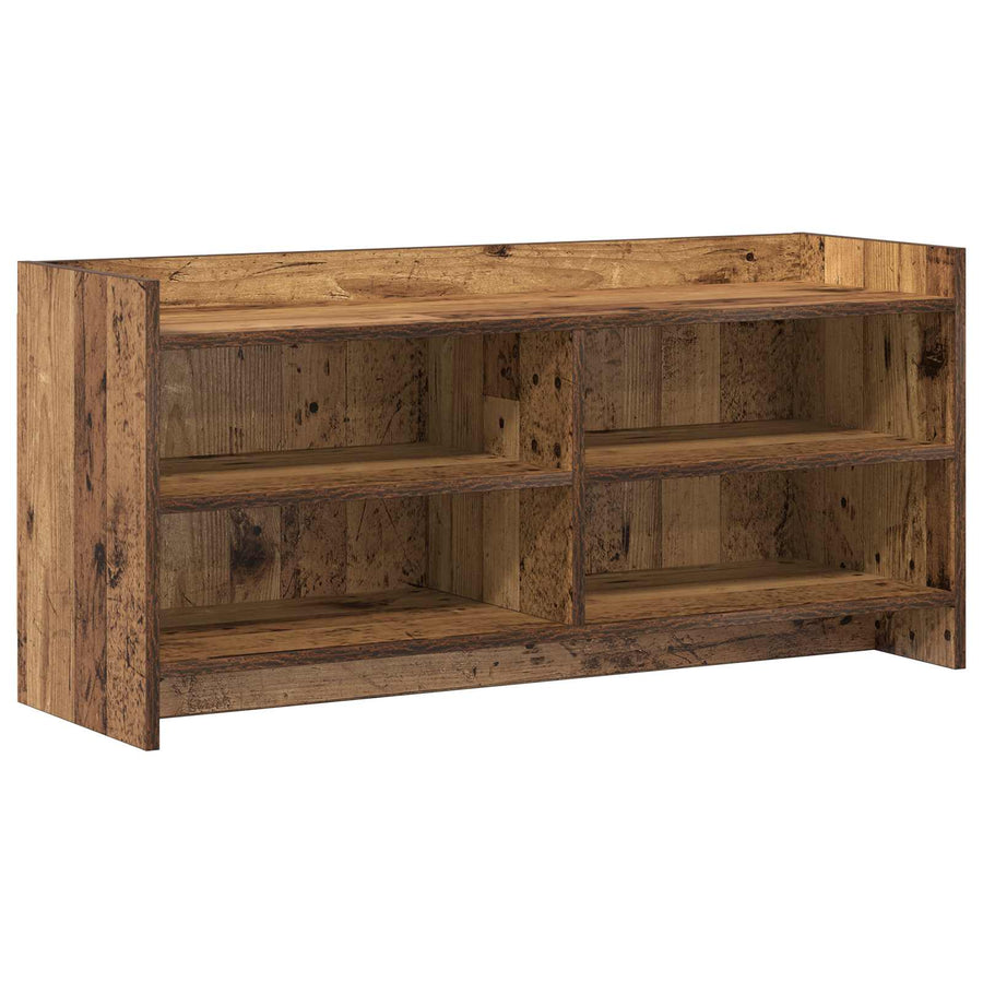 TV-kast 100 x 33 x 47 cm Oud hout Bewerkt hout
