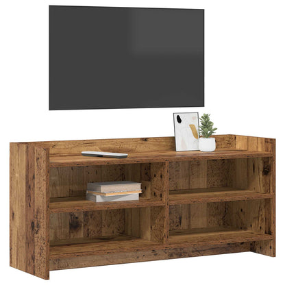 TV-kast 100 x 33 x 47 cm Oud hout Bewerkt hout
