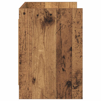 TV-kast 100 x 33 x 47 cm Oud hout Bewerkt hout