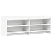 TV-kast 135x33x47 cm wit bewerkt hout