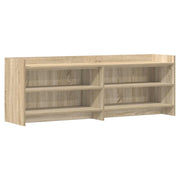 TV-kast 135x33x47 cm Sonoma Eiken