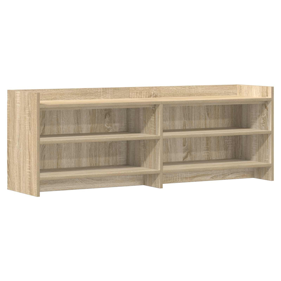 TV-kast 135 x 33 x 47 cm Sonoma Eiken Bewerkt hout
