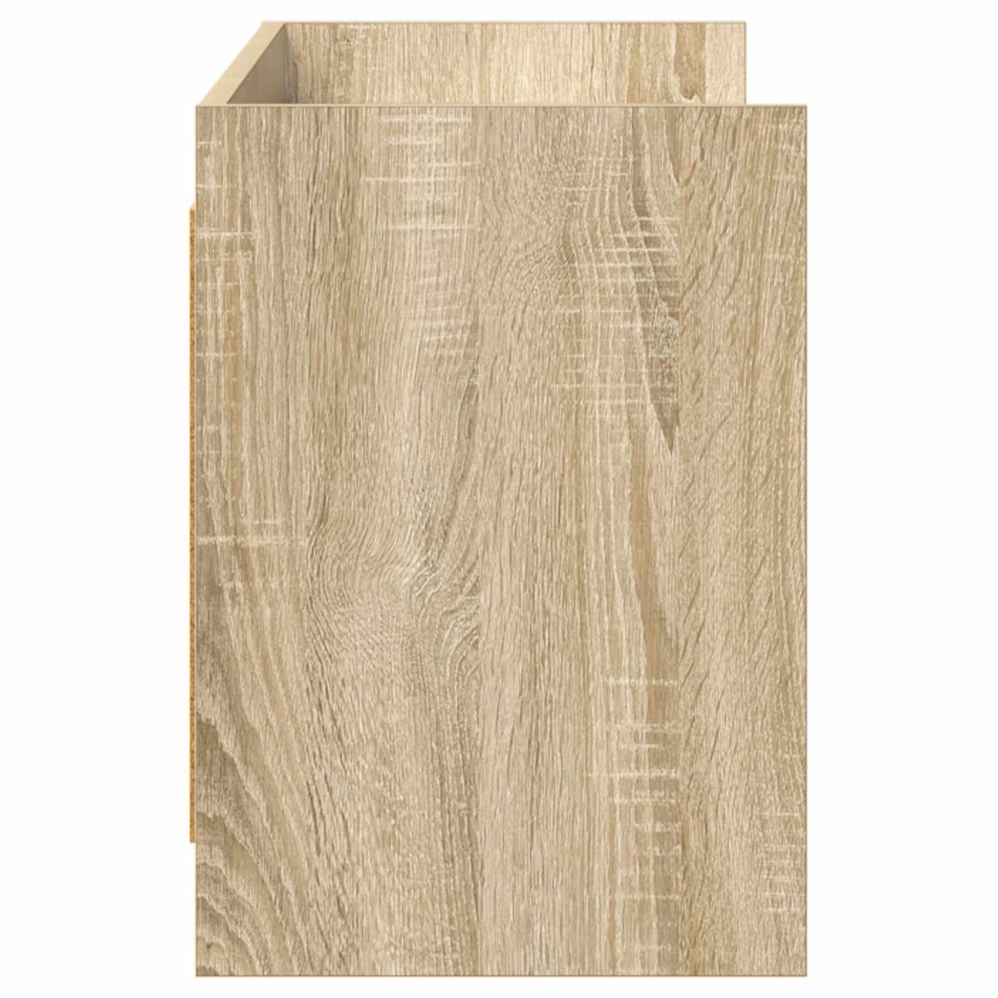 TV-kast 135 x 33 x 47 cm Sonoma Eiken Bewerkt hout