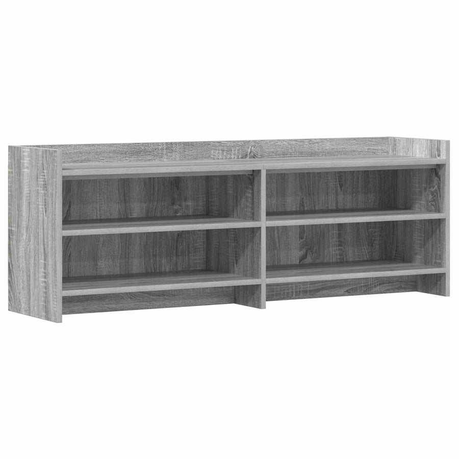 TV-kast 135 x 33 x 47 cm Grijs Sonoma Bewerkt hout
