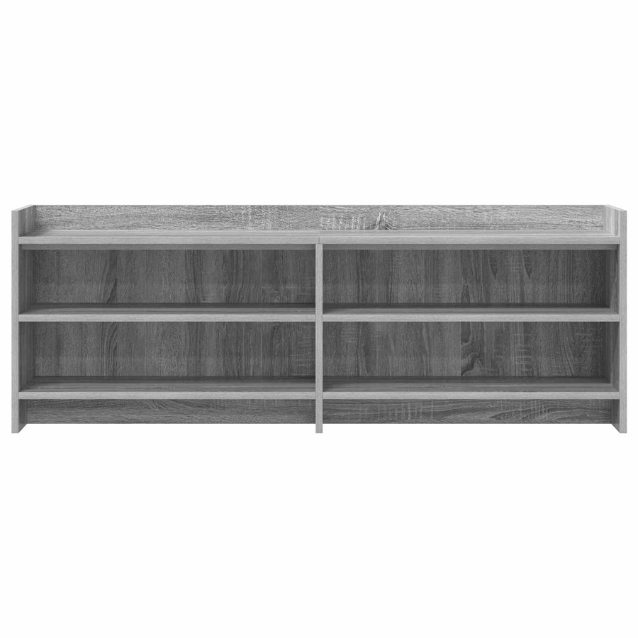TV-kast 135 x 33 x 47 cm Grijs Sonoma Bewerkt hout