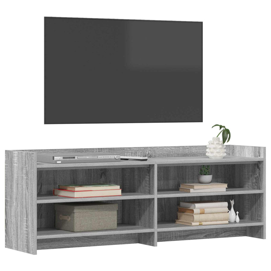 TV-kast 135 x 33 x 47 cm Grijs Sonoma Bewerkt hout