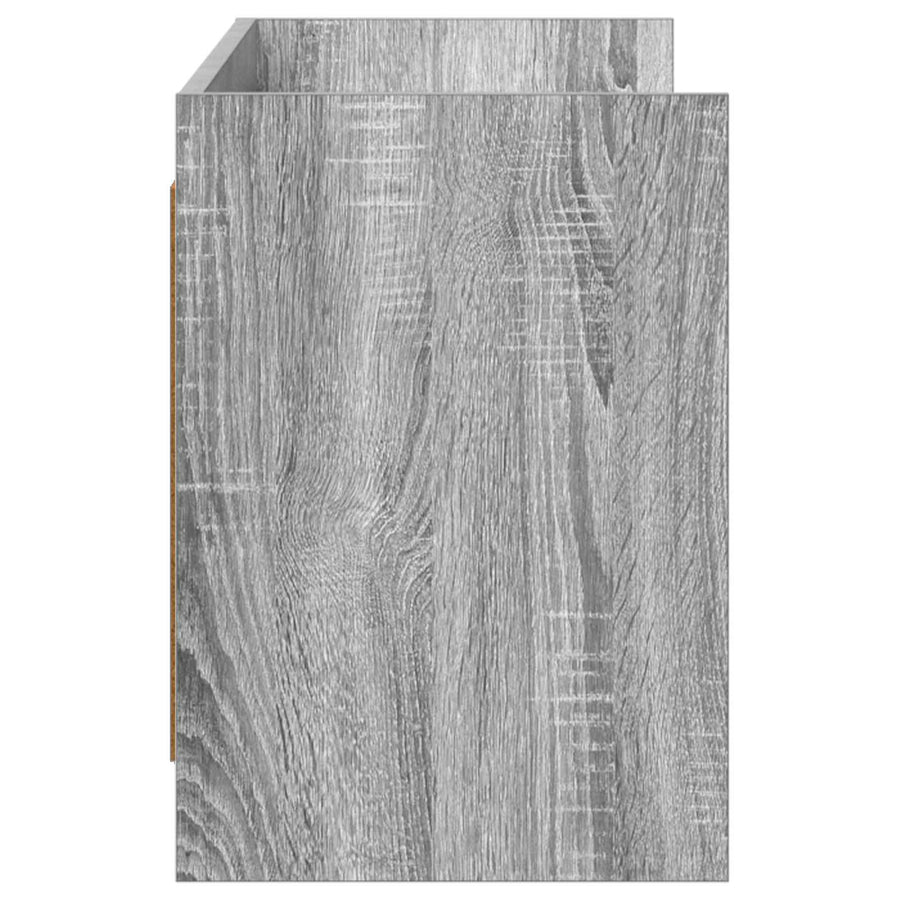 TV-kast 135 x 33 x 47 cm Grijs Sonoma Bewerkt hout