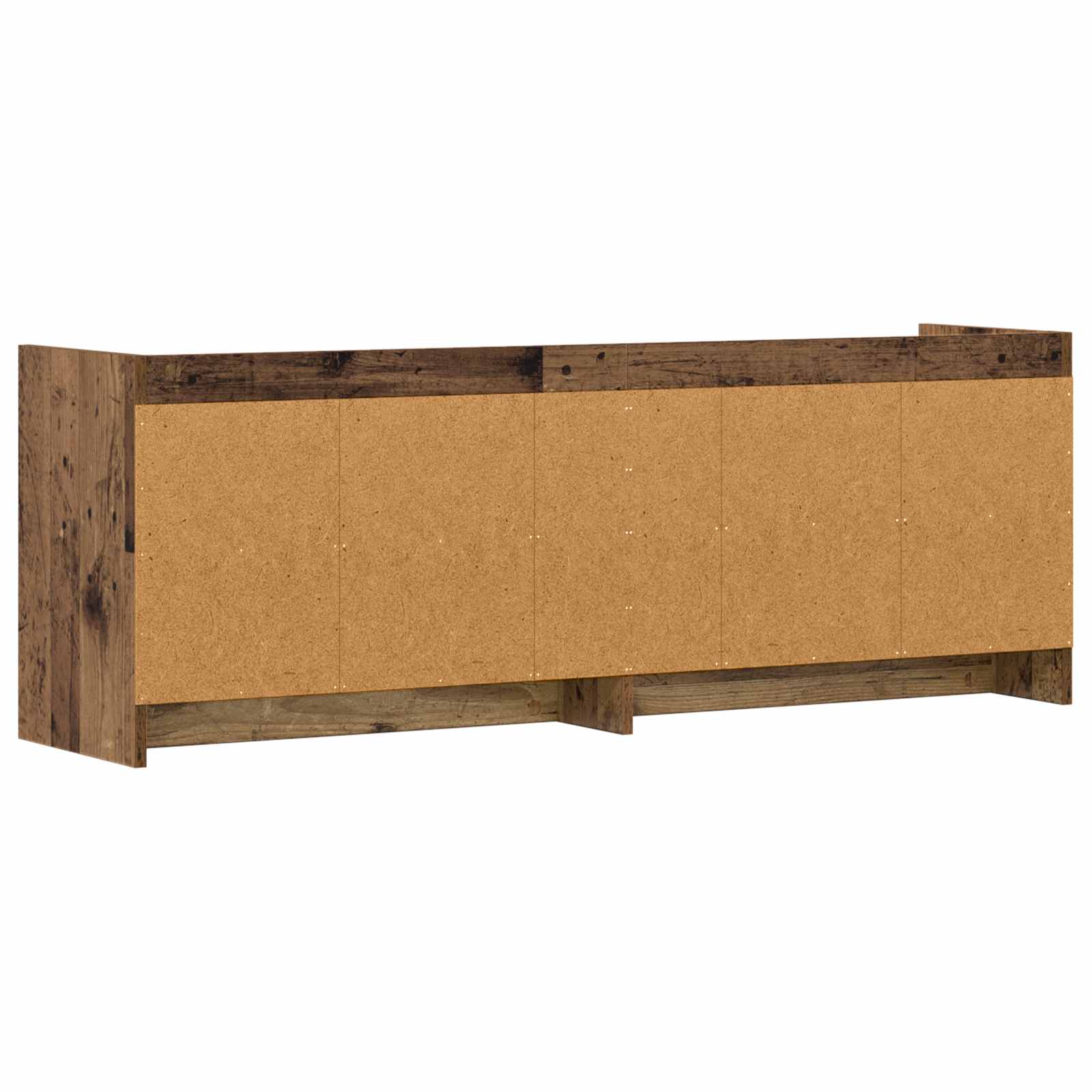 TV-kast 135 x 33 x 47 cm Oud hout Bewerkt hout