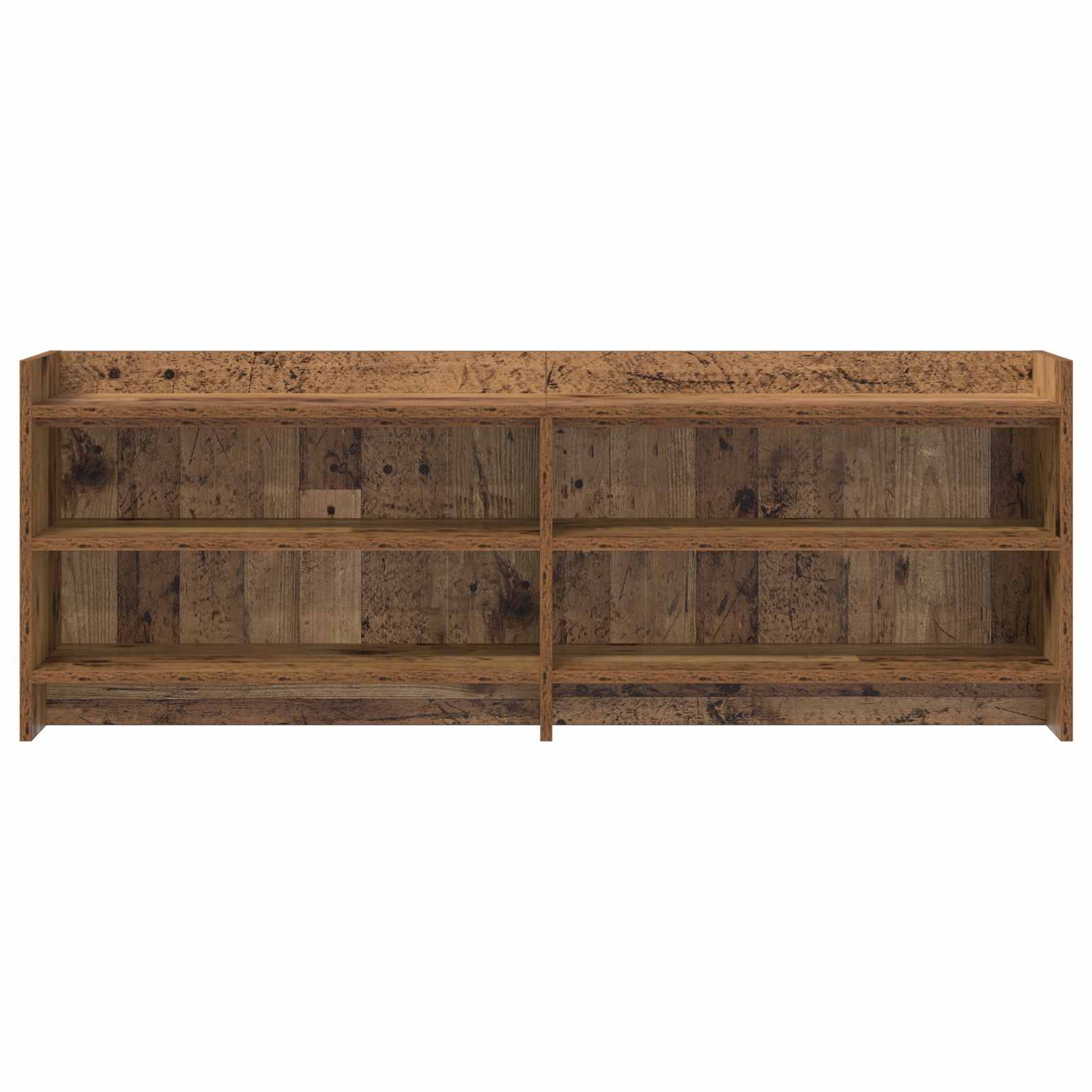 TV-kast 135 x 33 x 47 cm Oud hout Bewerkt hout