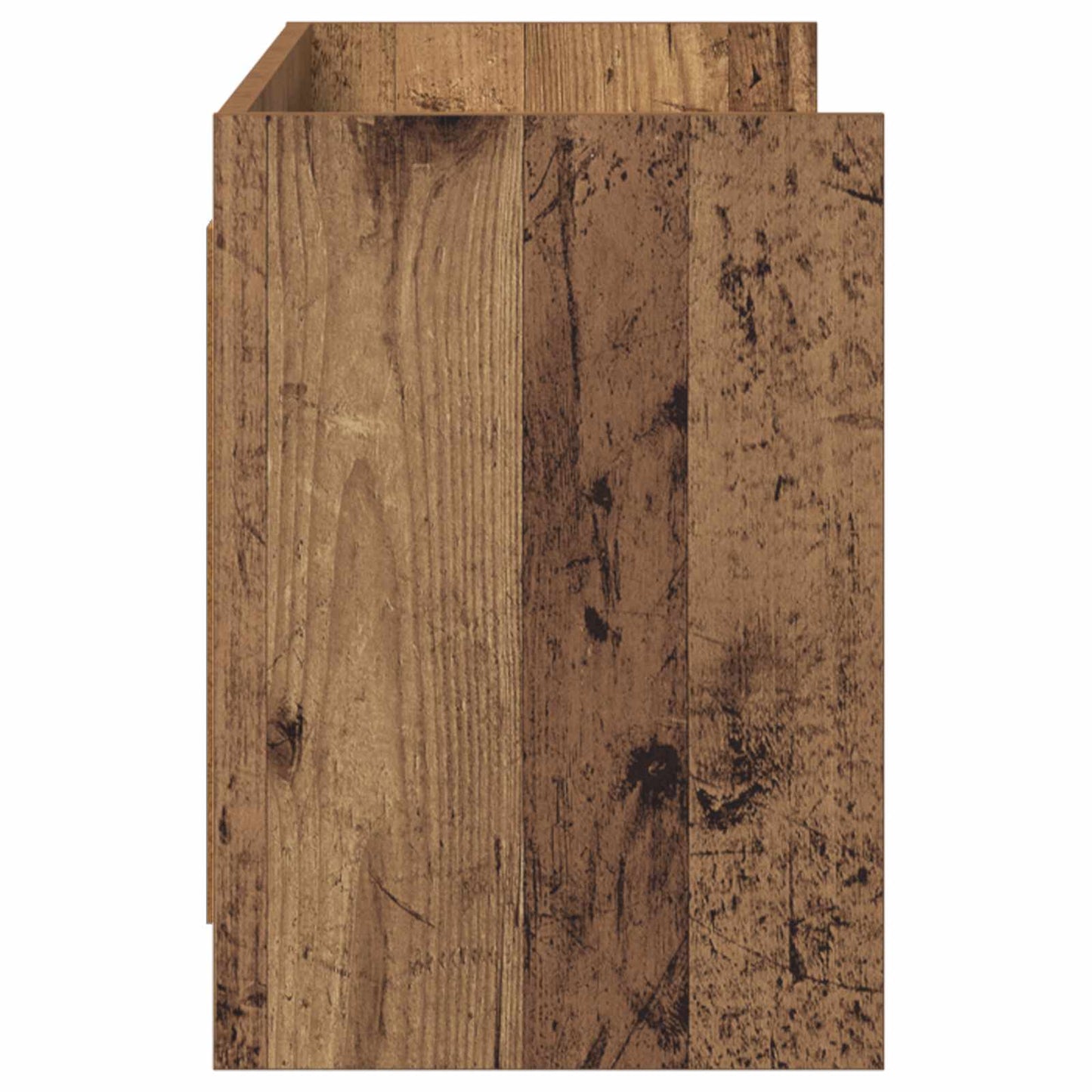 TV-kast 135 x 33 x 47 cm Oud hout Bewerkt hout