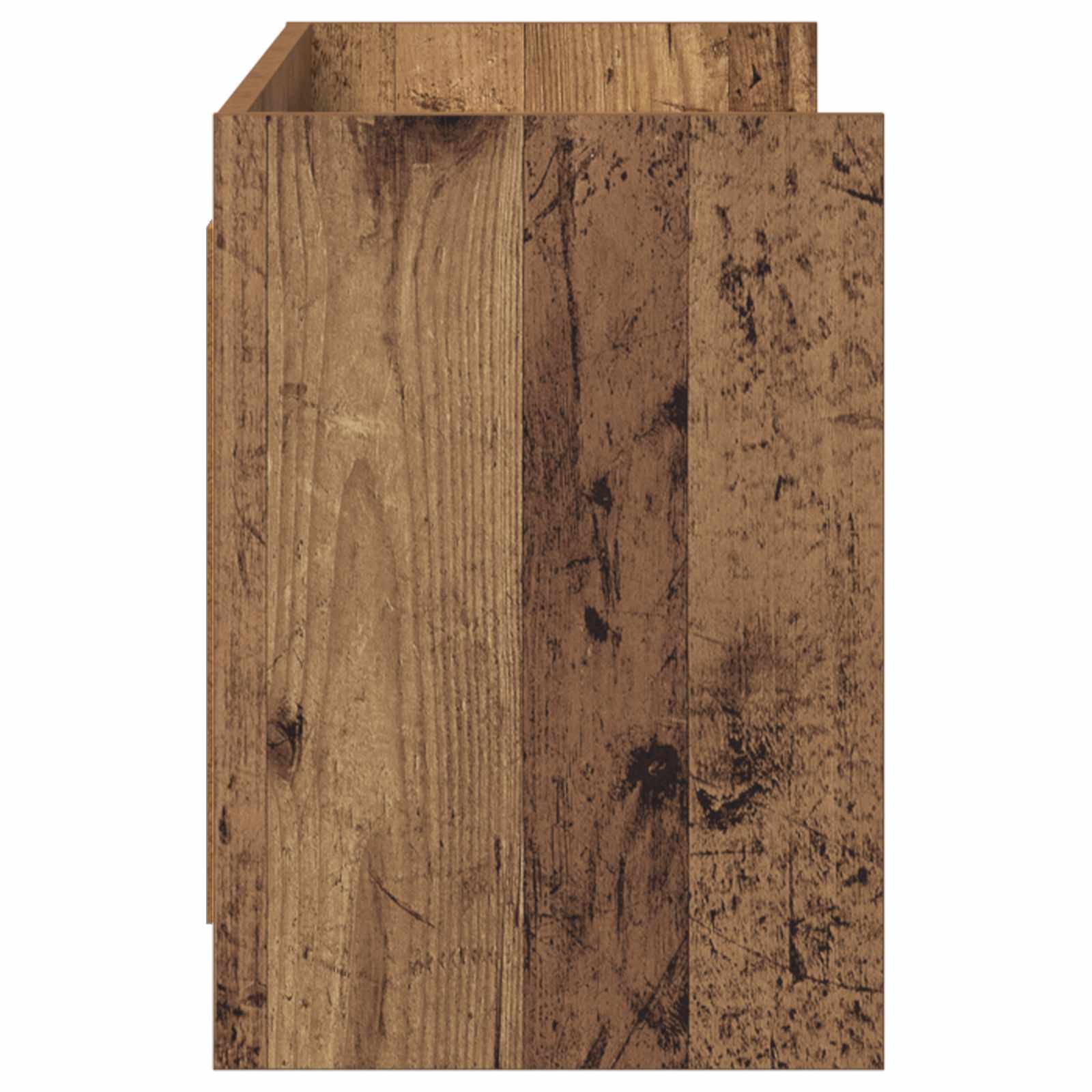 TV-kast 135 x 33 x 47 cm Oud hout Bewerkt hout
