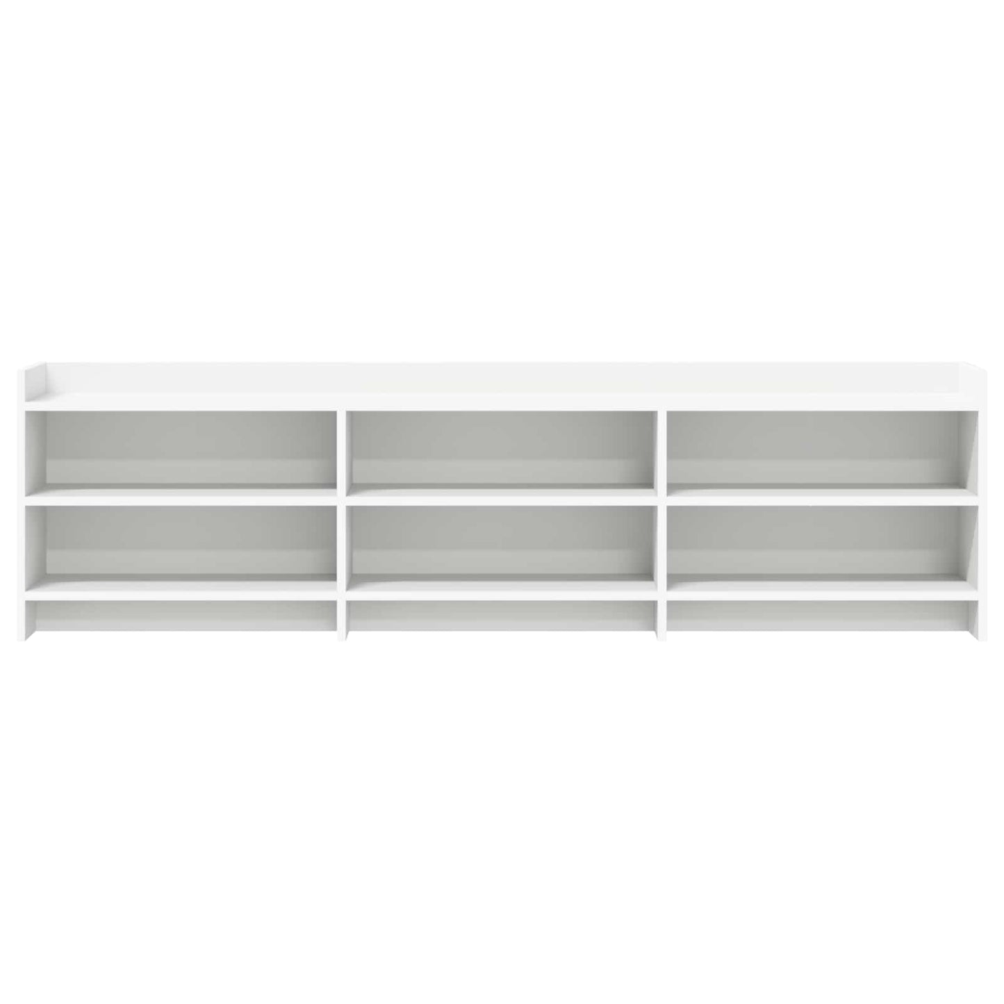 TV-kast 168 x 33 x 47 cm Wit Bewerkt hout