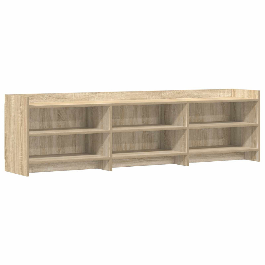 TV-kast 168 x 33 x 47 cm Sonoma Eiken Bewerkt hout