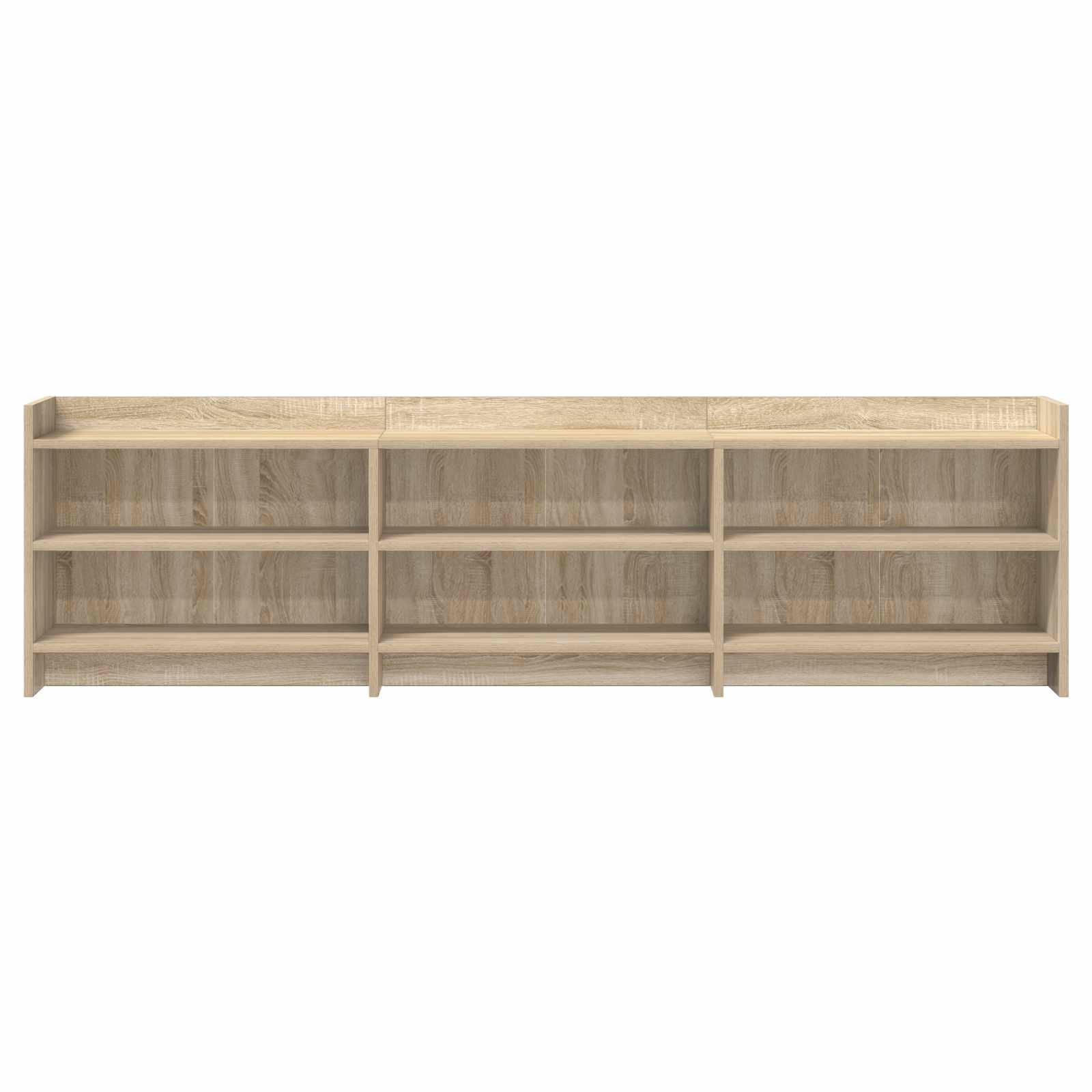 TV-kast 168 x 33 x 47 cm Sonoma Eiken Bewerkt hout