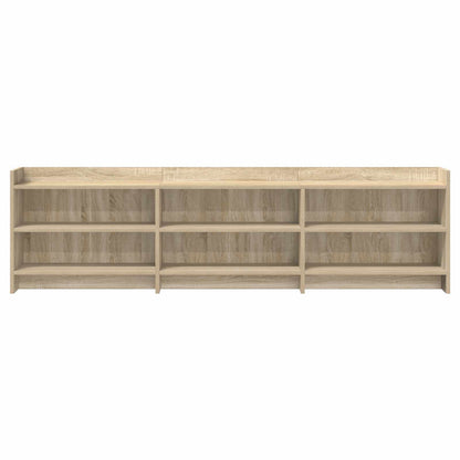 TV-kast 168 x 33 x 47 cm Sonoma Eiken Bewerkt hout