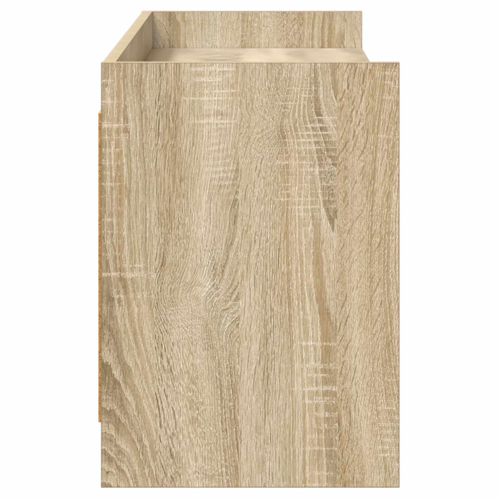 TV-kast 168 x 33 x 47 cm Sonoma Eiken Bewerkt hout