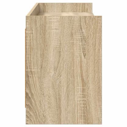 TV-kast 168 x 33 x 47 cm Sonoma Eiken Bewerkt hout