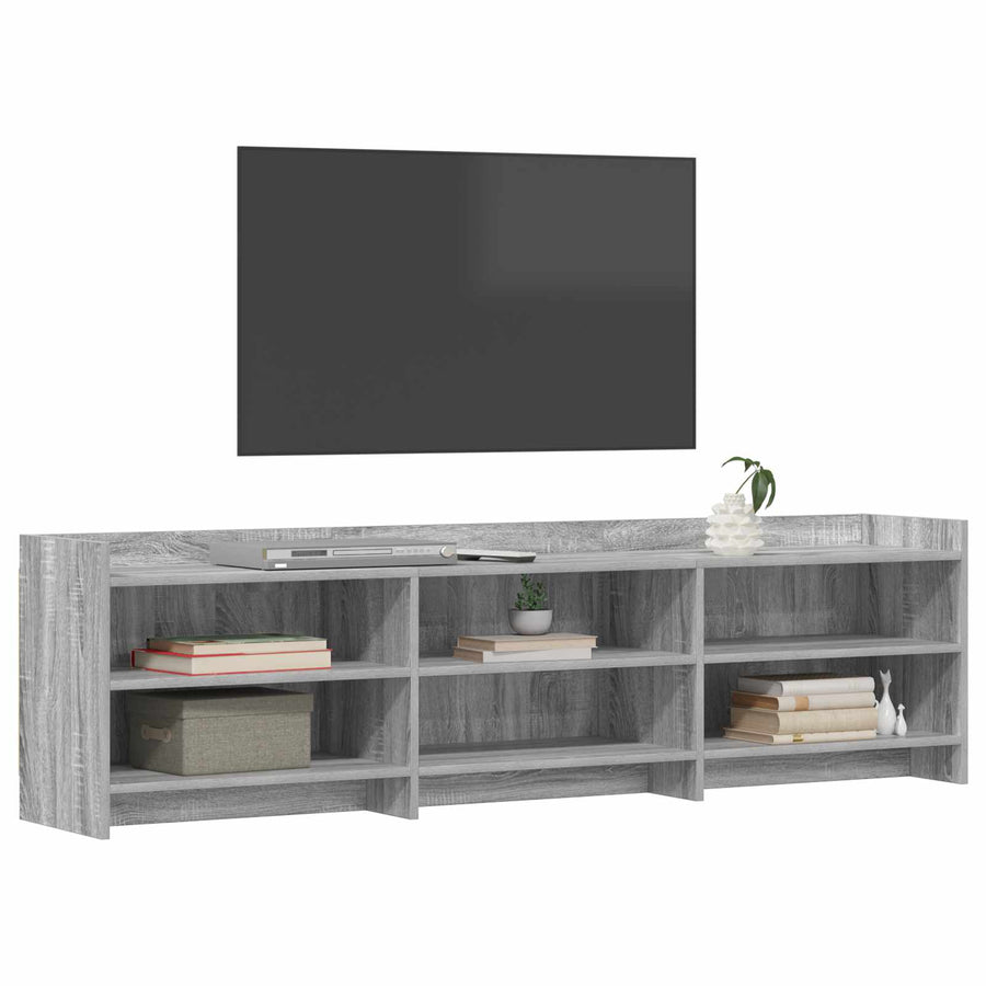 TV-kast 168 x 33 x 47 cm Grijs Sonoma Bewerkt hout