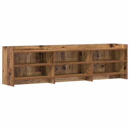 TV-kast 168 x 33 x 47 cm Oud hout Bewerkt hout
