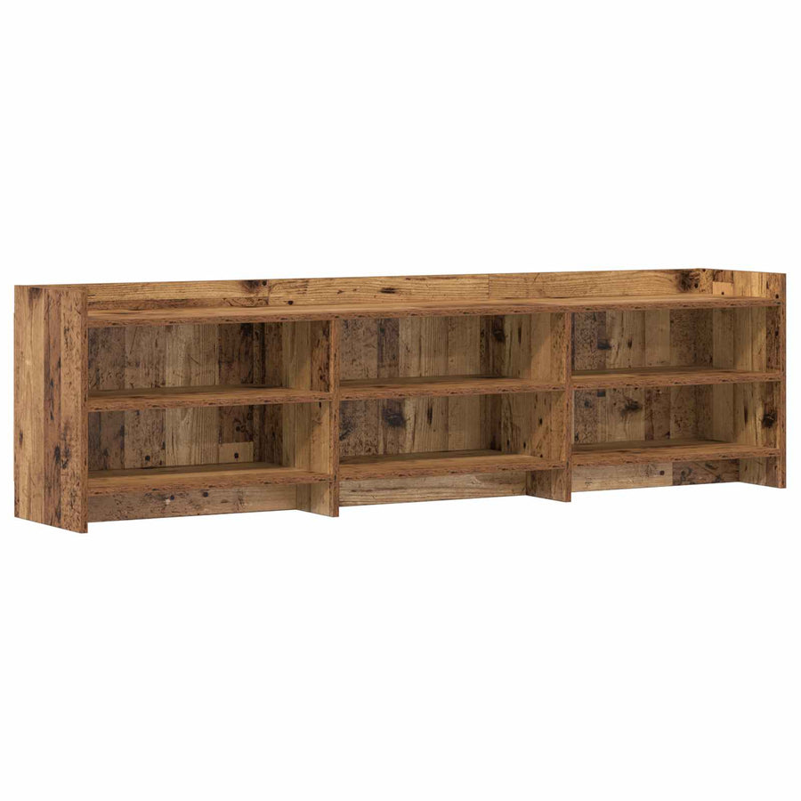 TV-kast 168 x 33 x 47 cm Oud hout Bewerkt hout