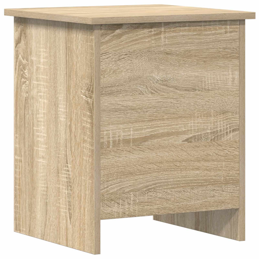 Opbergkist met opslag Sonoma Eiken 40 x 40 x 50 cm Bewerkt hout